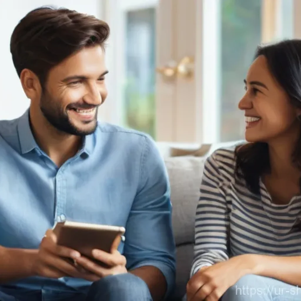 무속과 연애운 - **Prompt: The Essence of Mutual Understanding**
A diverse couple, perhaps in their late 20s or e...